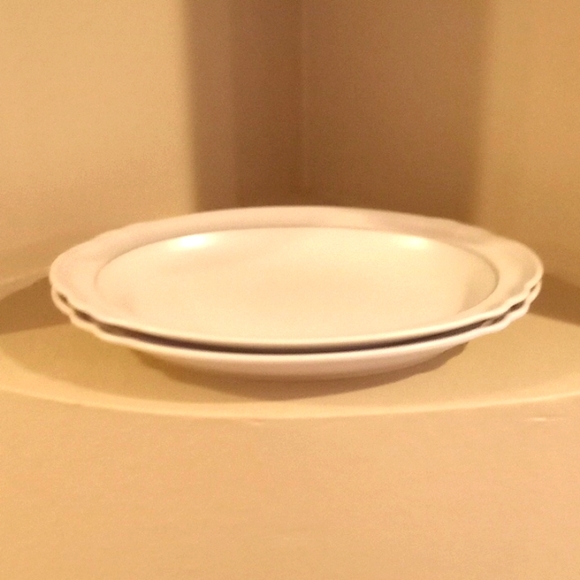 VTG- Pfaltzgraff Silver Heirloom 2 Large Oval Platters - Picture 3 of 10